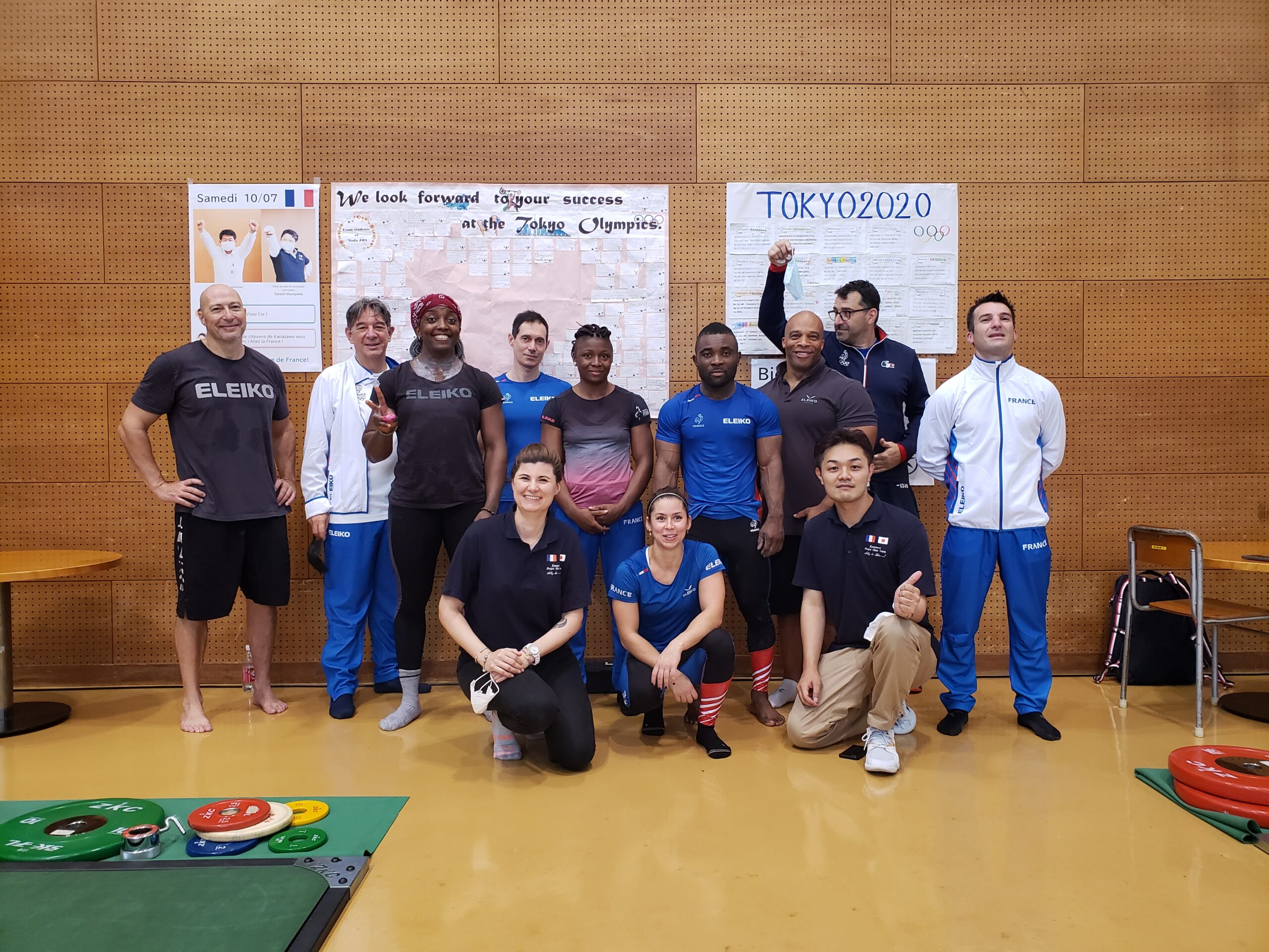 customer testimonials
Weightlifting team pre Games camp in Kanazawa