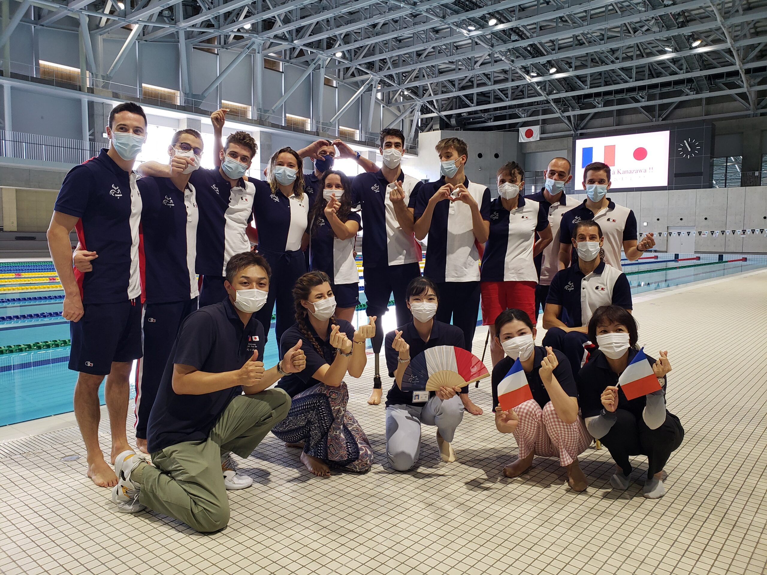 customer testimonials
Para-swimming team pre Games camp in Kanazawa